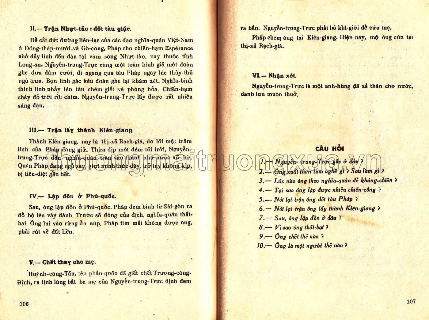 Quốc sử lớp ba (1972) - Trang 52