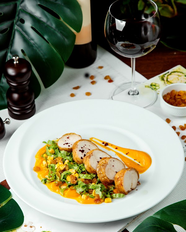 Une assiette de La Table de Ben.