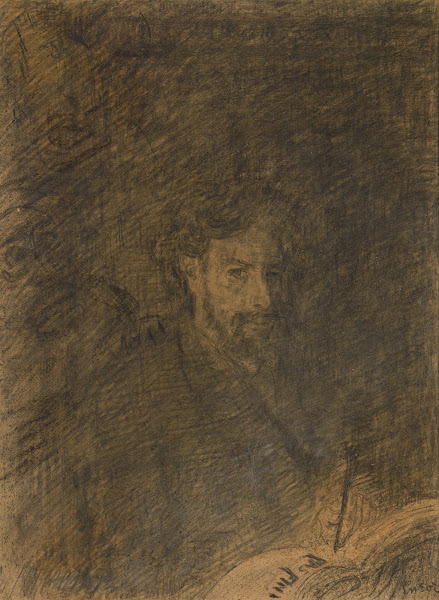 Zelfportret Pas fini 1885