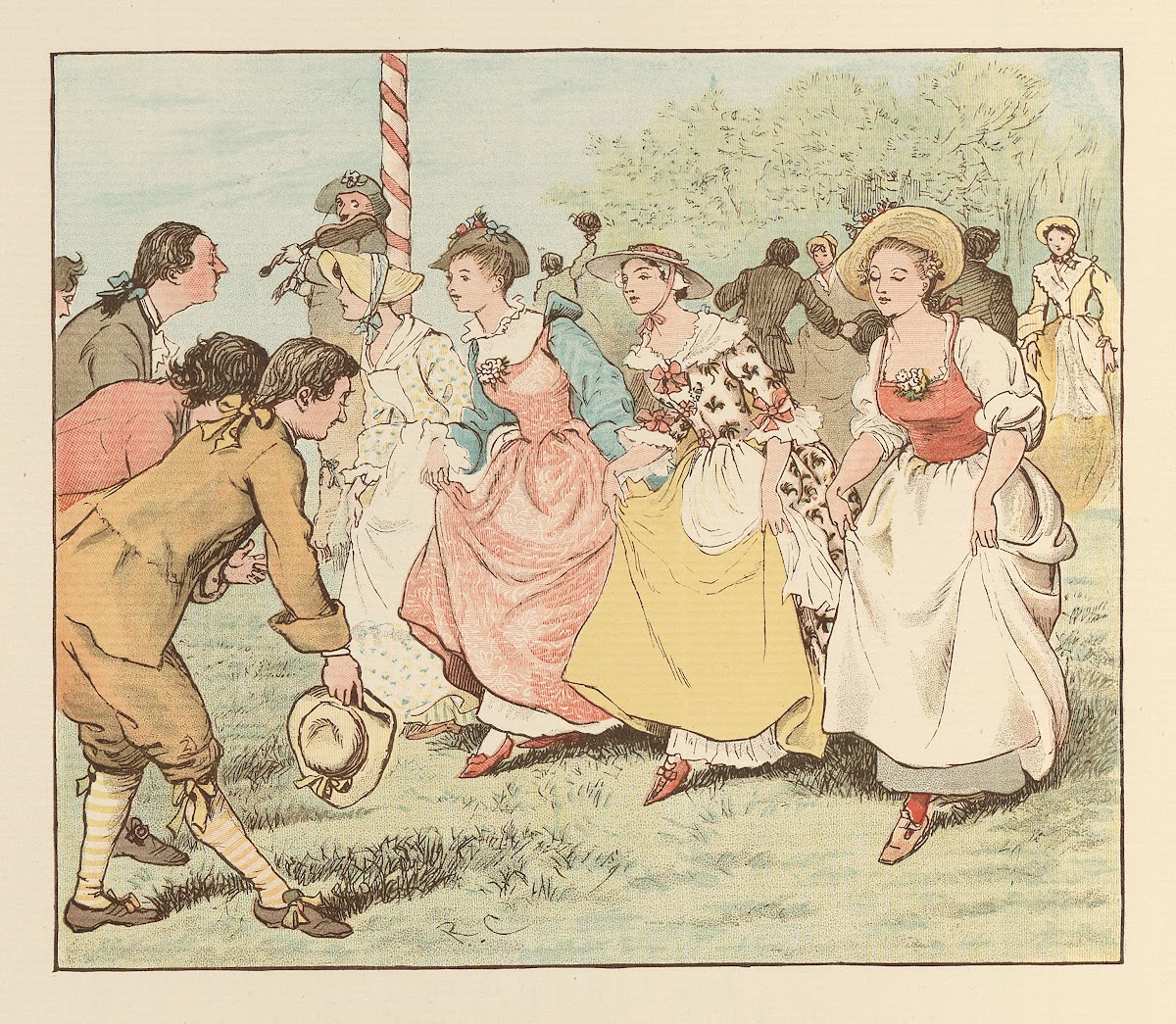 Come Lasses and Lads Pl3 1887