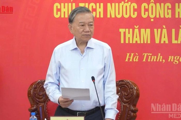 [Video] Tổng Bí thư, Chủ tịch nước Tô Lâm: Hà Tĩnh khơi dậy khát vọng phát triển, quyết tâm đạt mục tiêu tăng trưởng nhanh, bền vững - Báo Nhân Dân