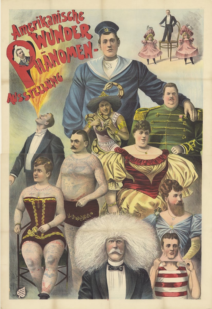 Amerikanische Wunder Phänomen Ausstellung 1896