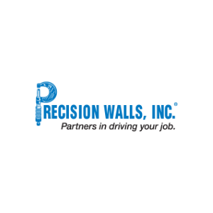 PRECISION WALLS Logo