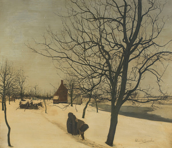 Tenant Farm in the Snow ca 1907