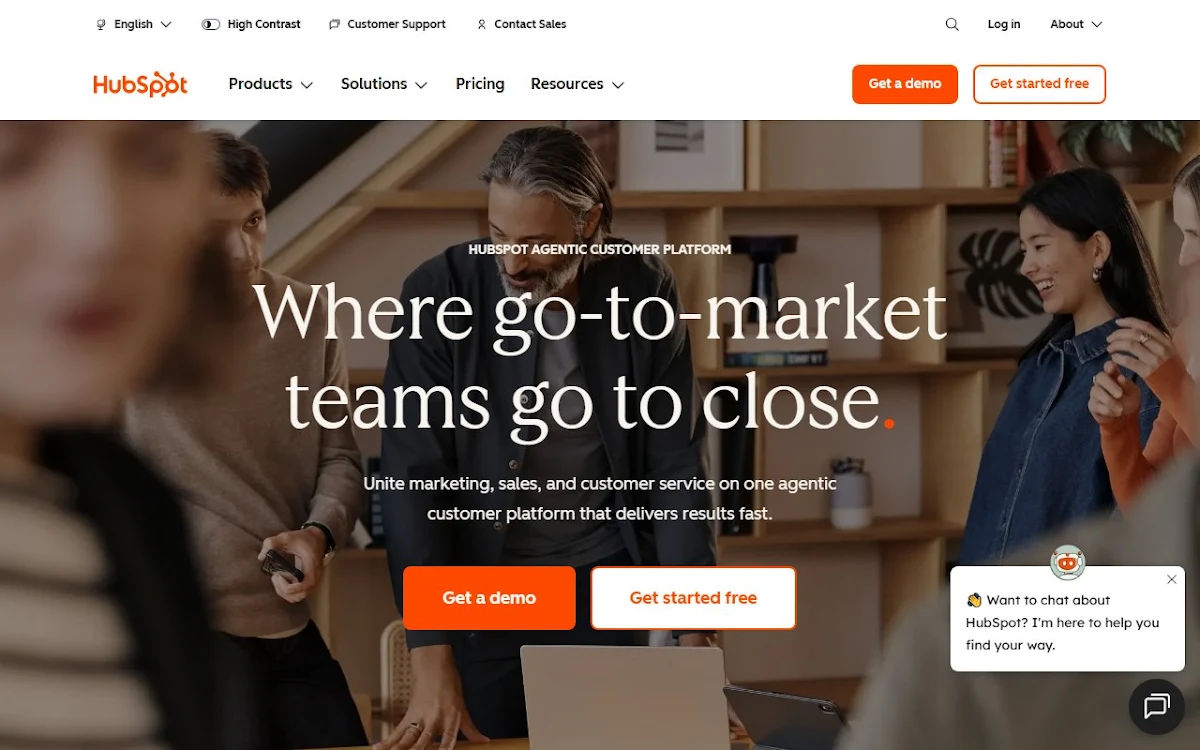 Captura de HubSpot AI