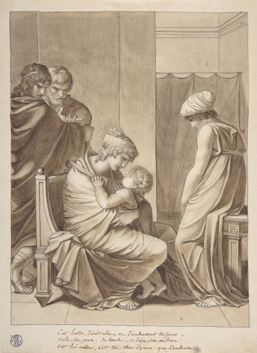 Andromache and Astyanax ca 1798