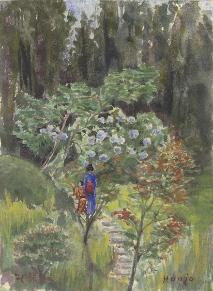 Japanese garden 1900
