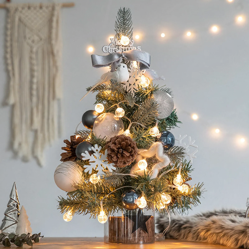 Decorative Tabletop Christmas Tree Figure