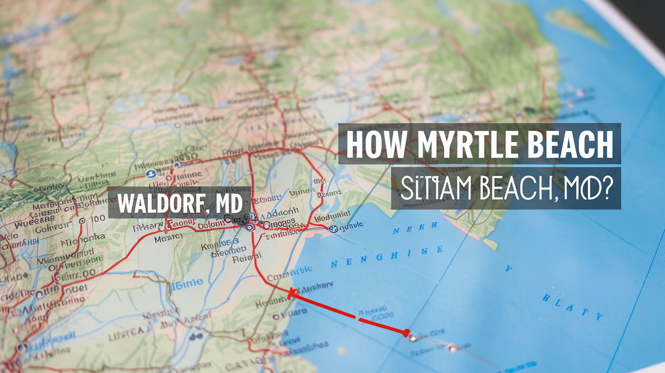 Distance and Travel Tips: Myrtle Beach from Waldorf, MD