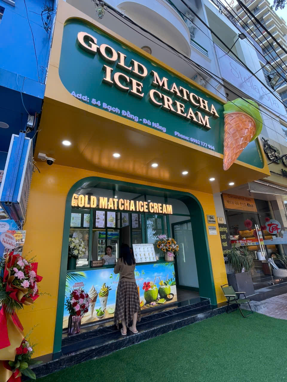 MATCHA GOLDEN ICE CREAM - Image 1