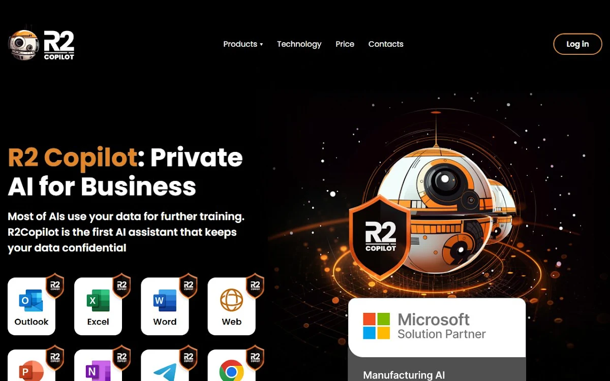 Captura de R2 Copilot: Private ChatGPT AI Assistant
