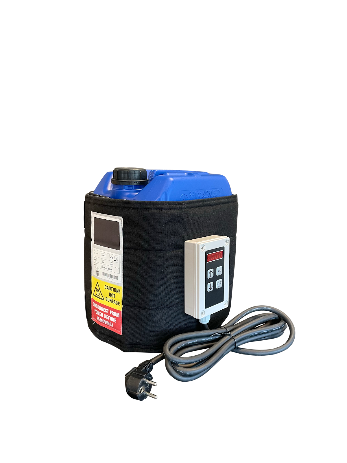 Vatverwarmer 10-12L met digitale controller (0-40°C) – 72W