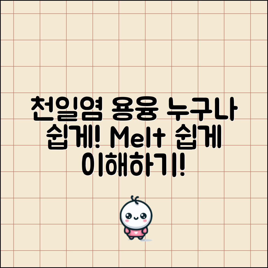 누구나 쉽게 이해하는 천일염용융의 모든 것