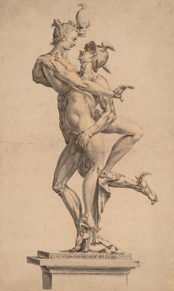 after Jan Muller Mercury Abducting Psyche 1652