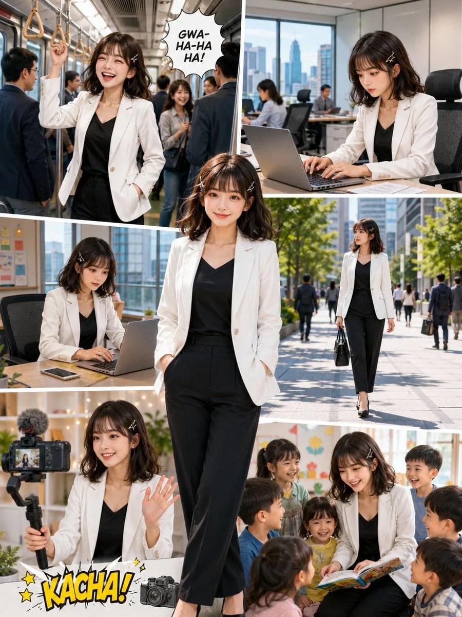 Título: Estilo de vida corporativo al estilo manga