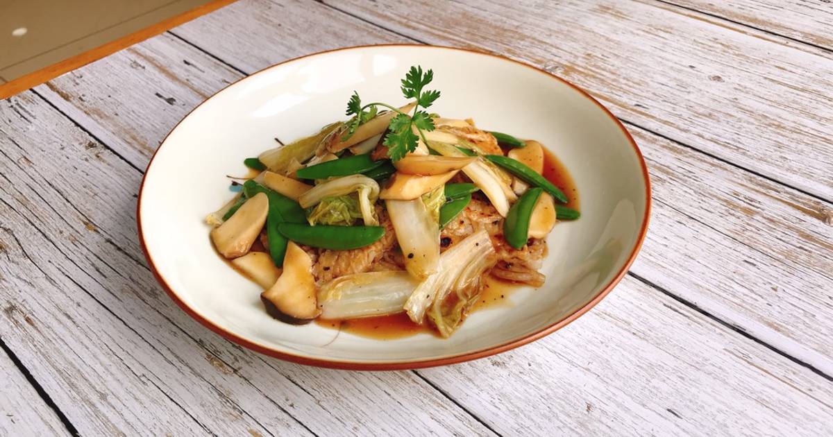 Phở áp chảo chay