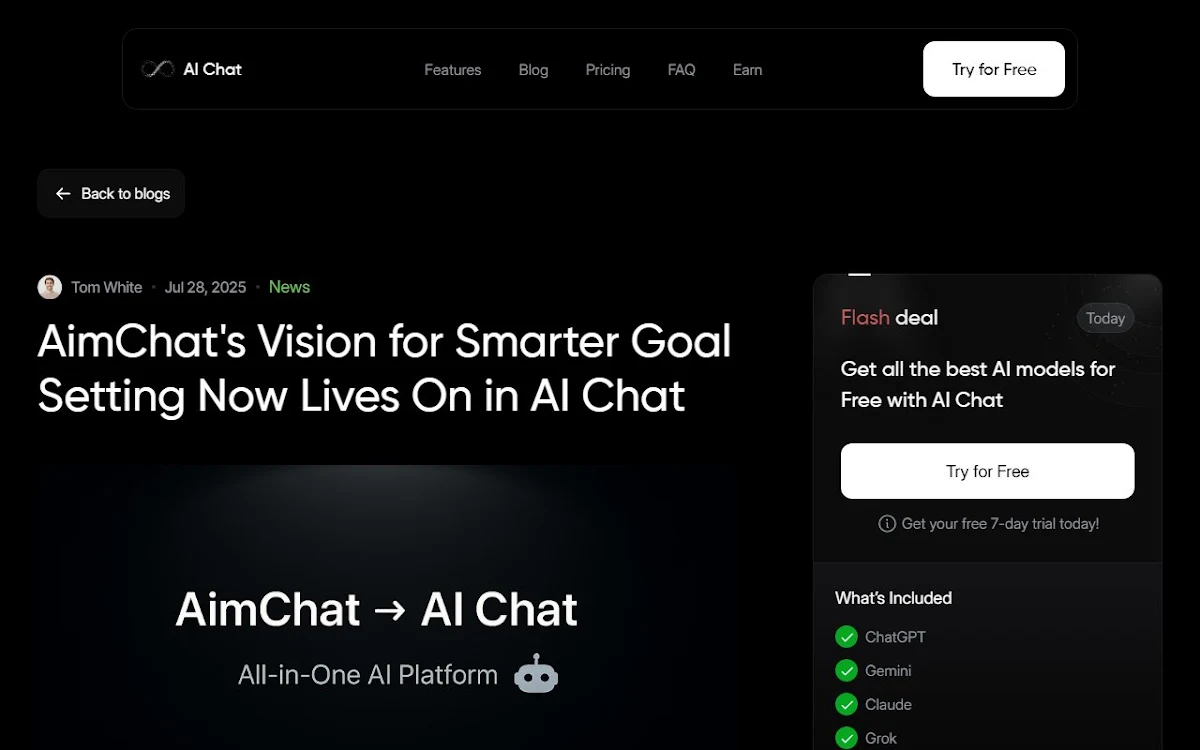 Captura de AimChat