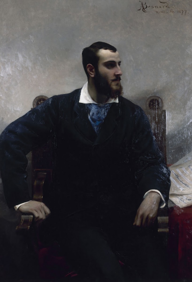 Portrait dAndré Wormser 1851 1926 pianiste et compositeur 1877