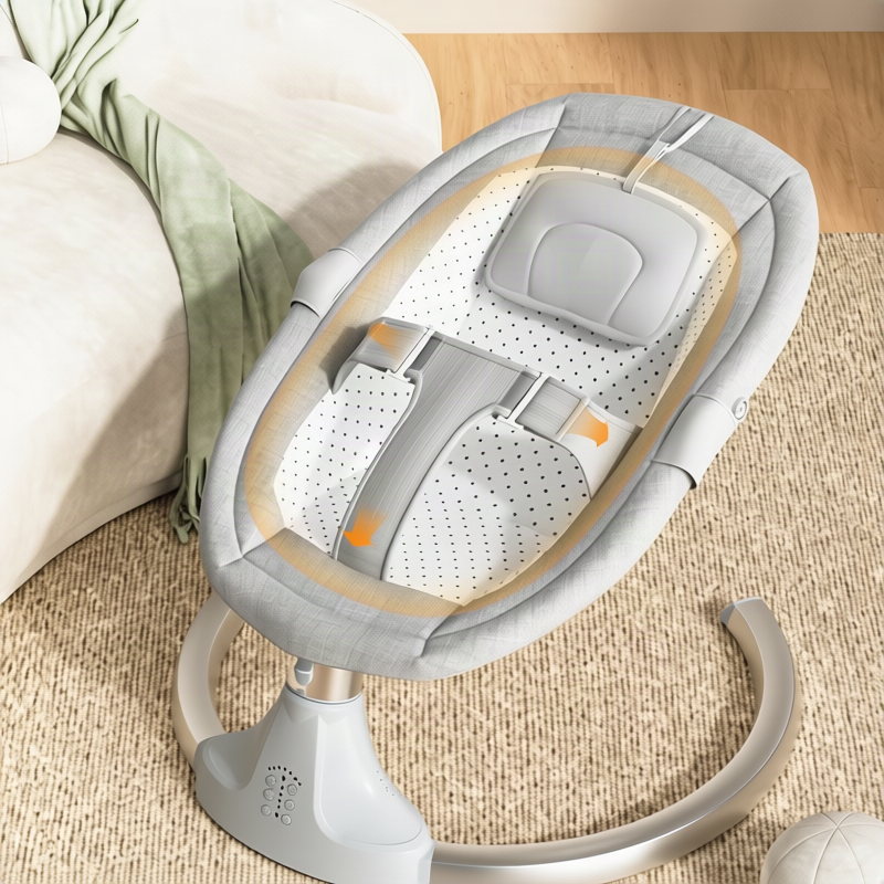 Babywippe mit Musik und Spielzeug, ab Geburt