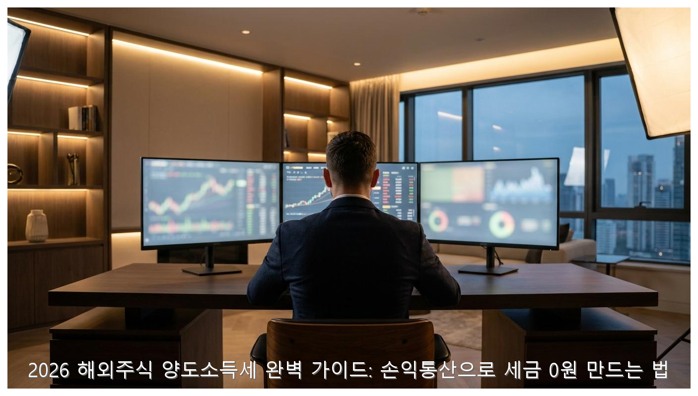 2026 해외주식 양도소득세 완벽 가이드: 손익통산으로 세금 0원 만드는 법 핵심 안내 및 분석 인포그래픽 (6)