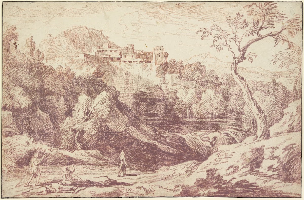 Classical landscape ca 1669