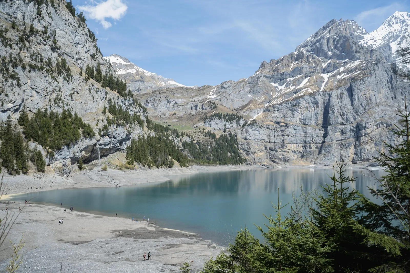 Scenic Alpine Mountain Lake - Nature Photography 5K Wallpaper (6048x4032)
