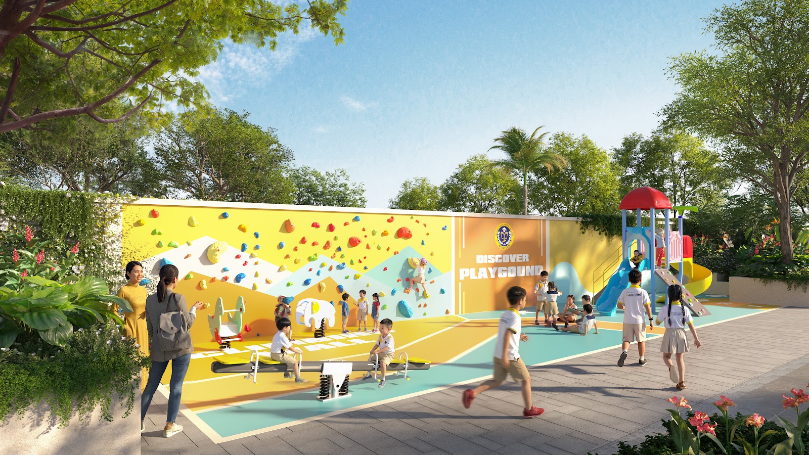 Sân chơi trẻ em B.School Discover Playground