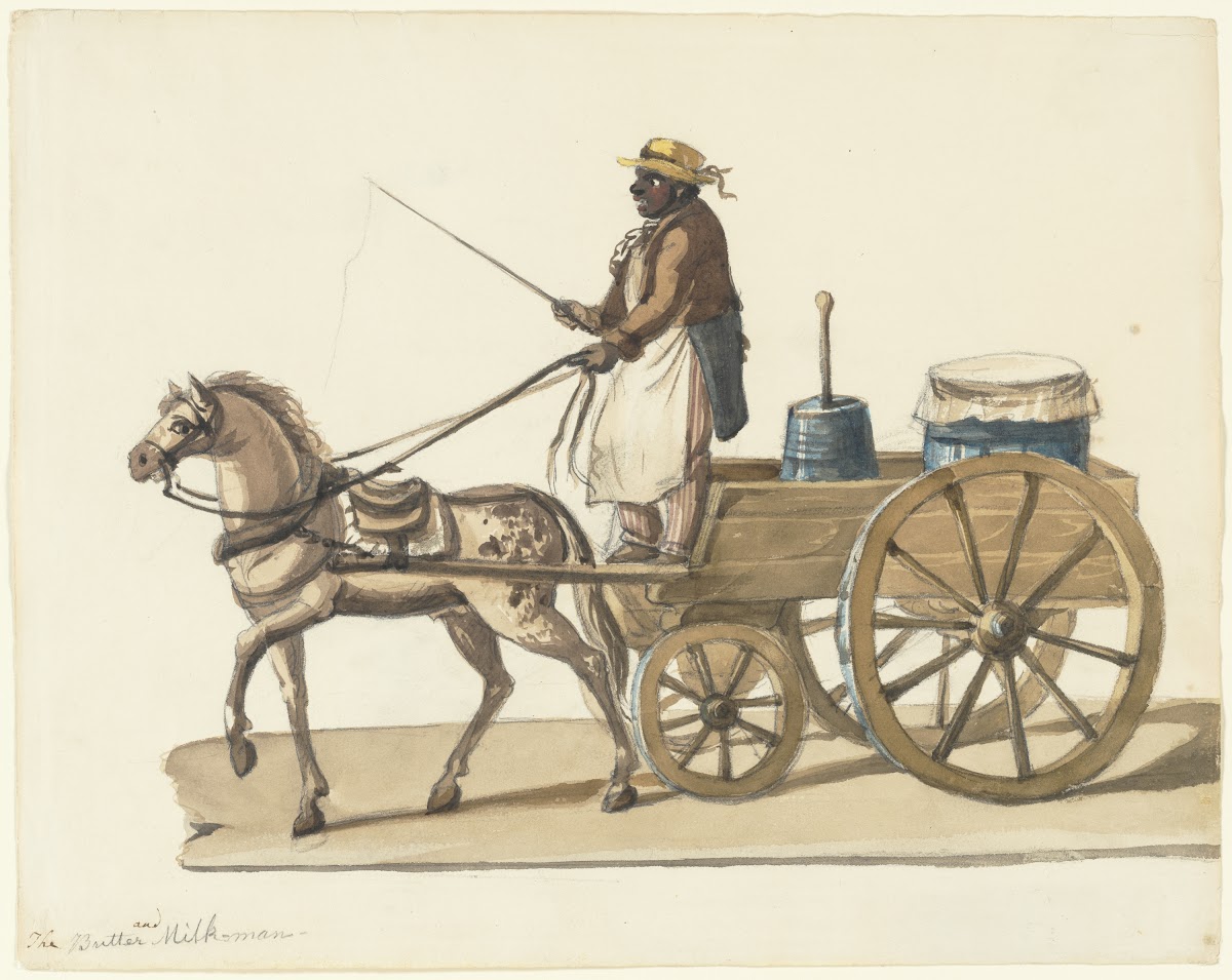 The Butter and MilkMan ca1840
