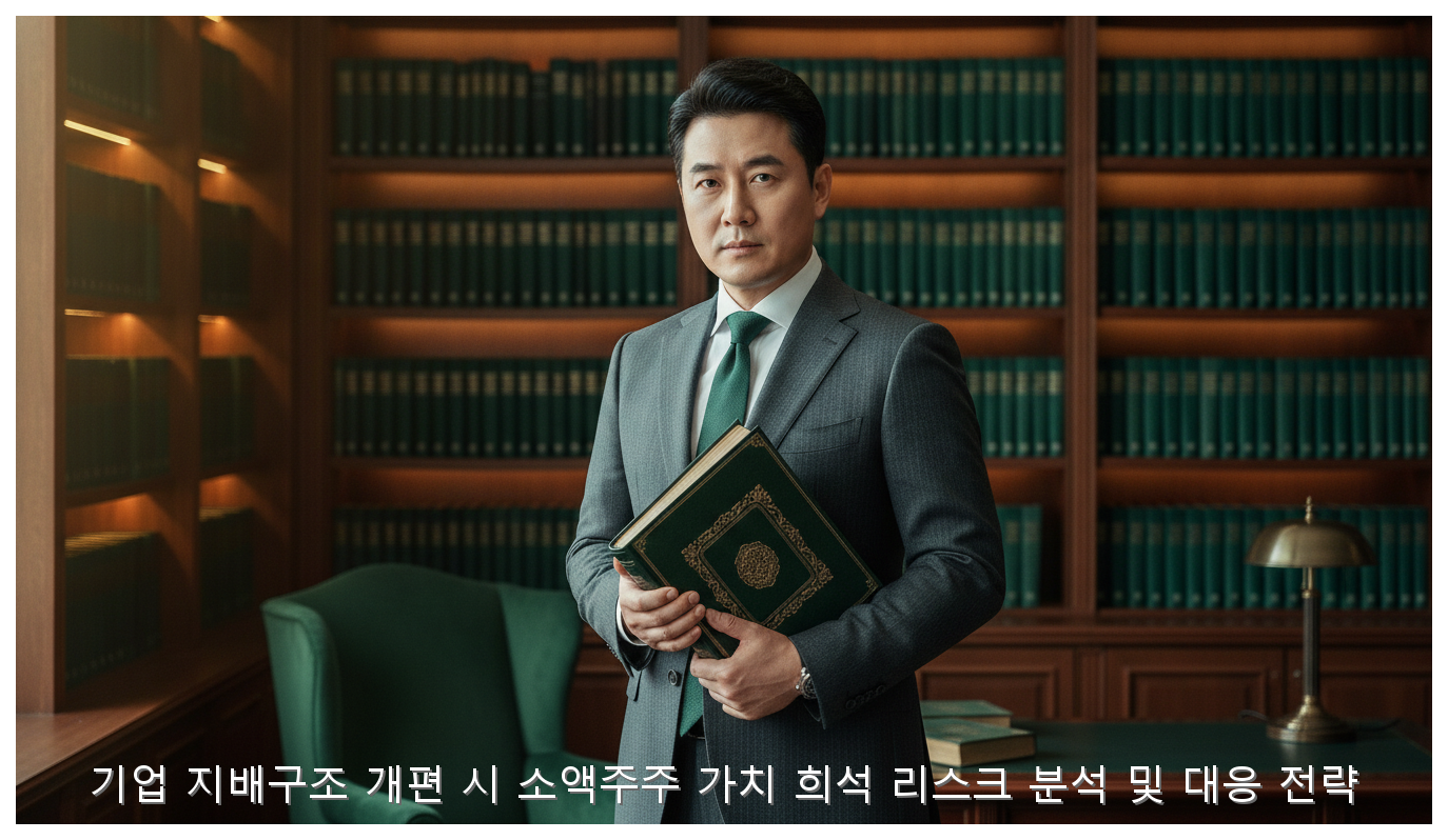 기업 지배구조 개편 시 소액주주 가치 희석 리스크 분석 및 대응 전략 핵심 안내 및 분석 인포그래픽 (6)