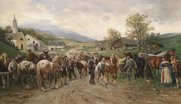 Pferdemarkt 1917