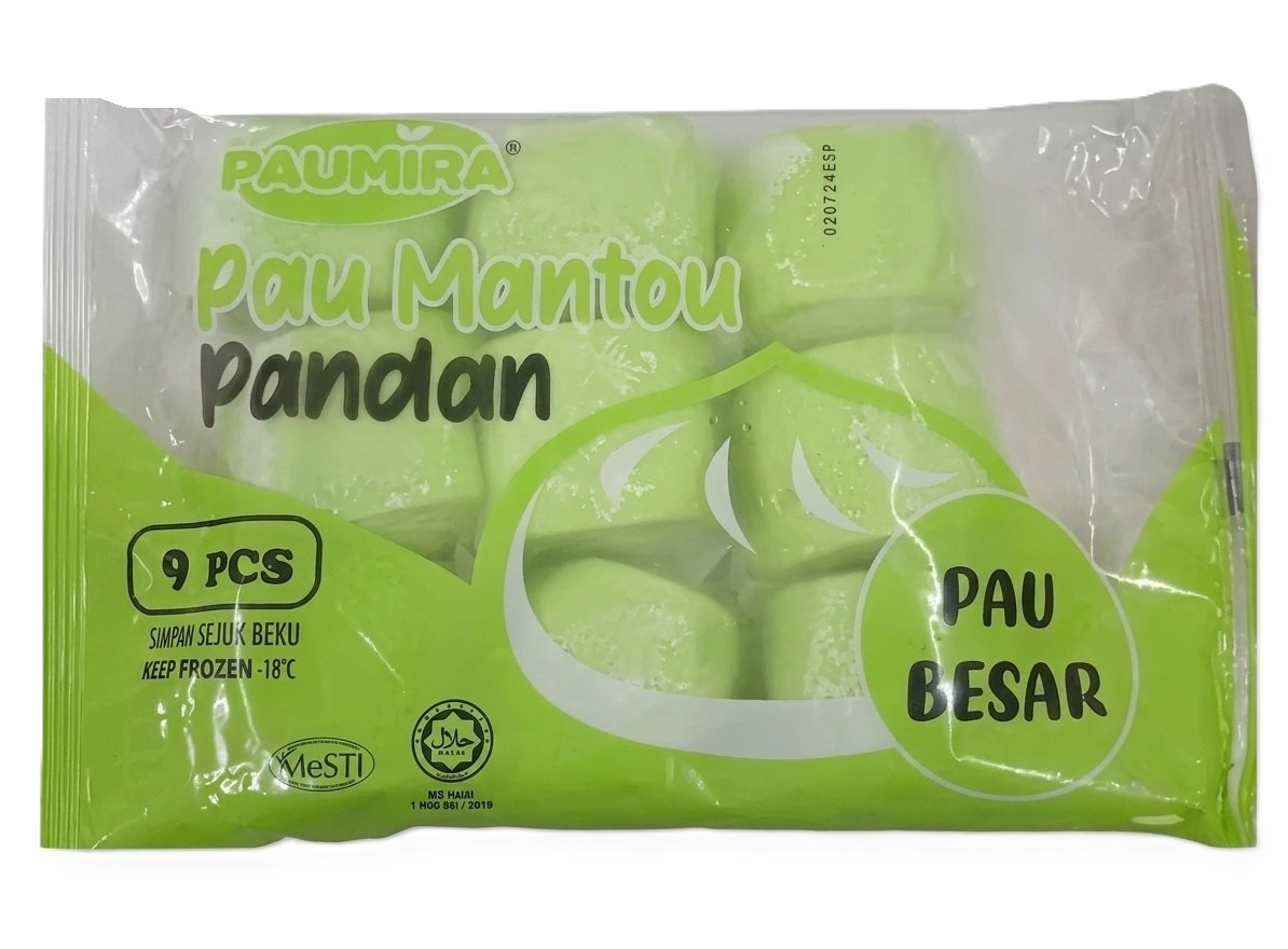 Pau Mantou Pandan Besar 10Pkt/Ctn