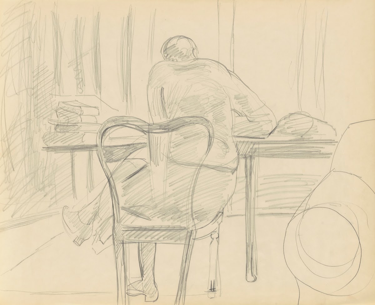 Sketchbook of Fred J Porter 1930s