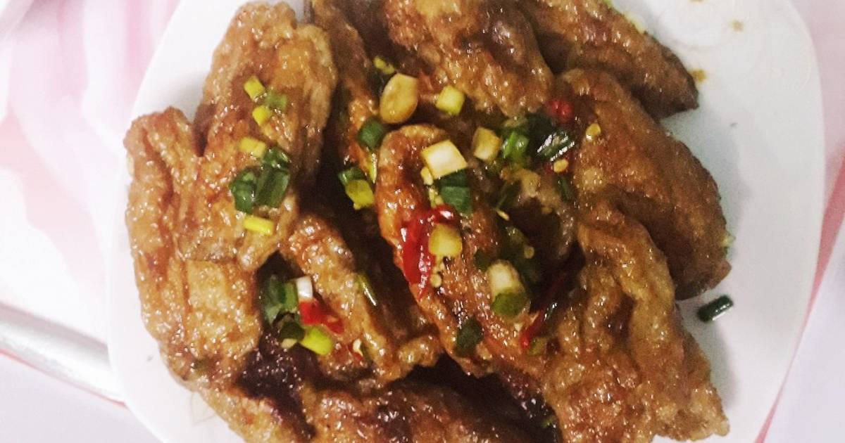 Chả cá rim nước tương