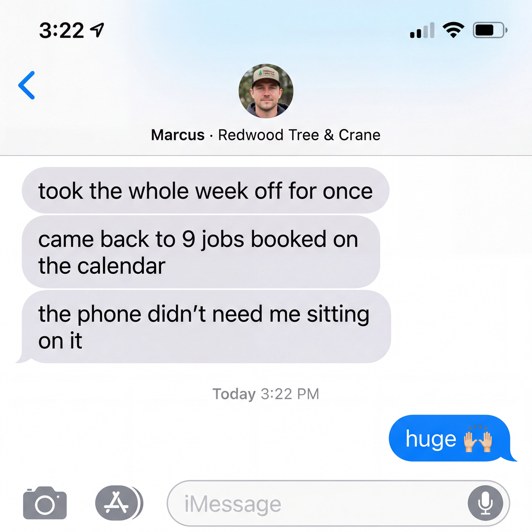 Owner text: took a week off for the first time