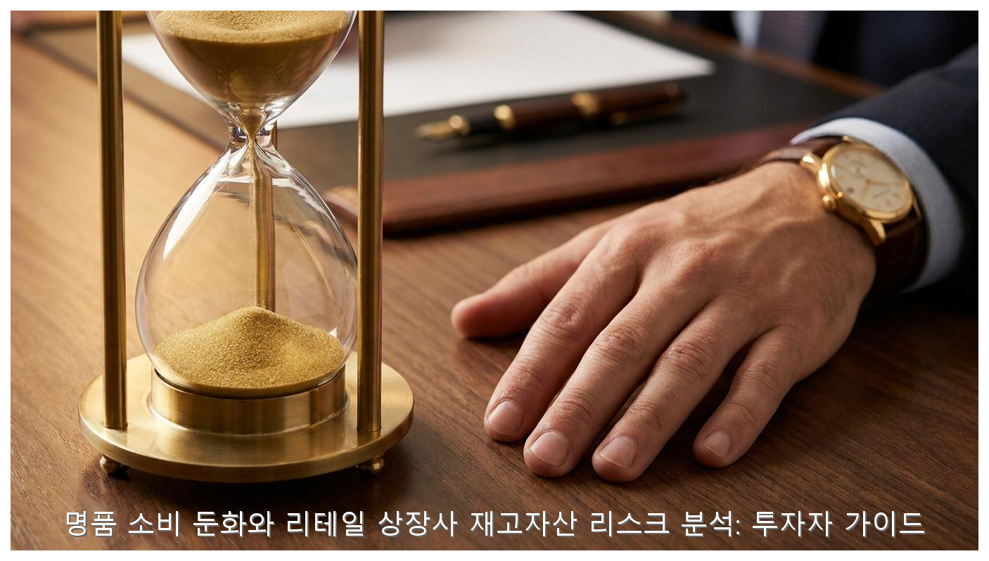 명품 소비 둔화와 리테일 상장사 재고자산 리스크 분석: 투자자 가이드 핵심 안내 및 분석 인포그래픽 (3)