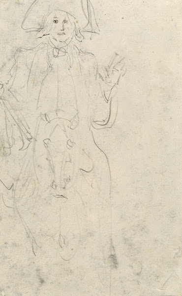 Man on a Horse verso