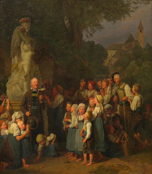 Die Verehrung des heiligen Johannes Johannes Andacht 1844