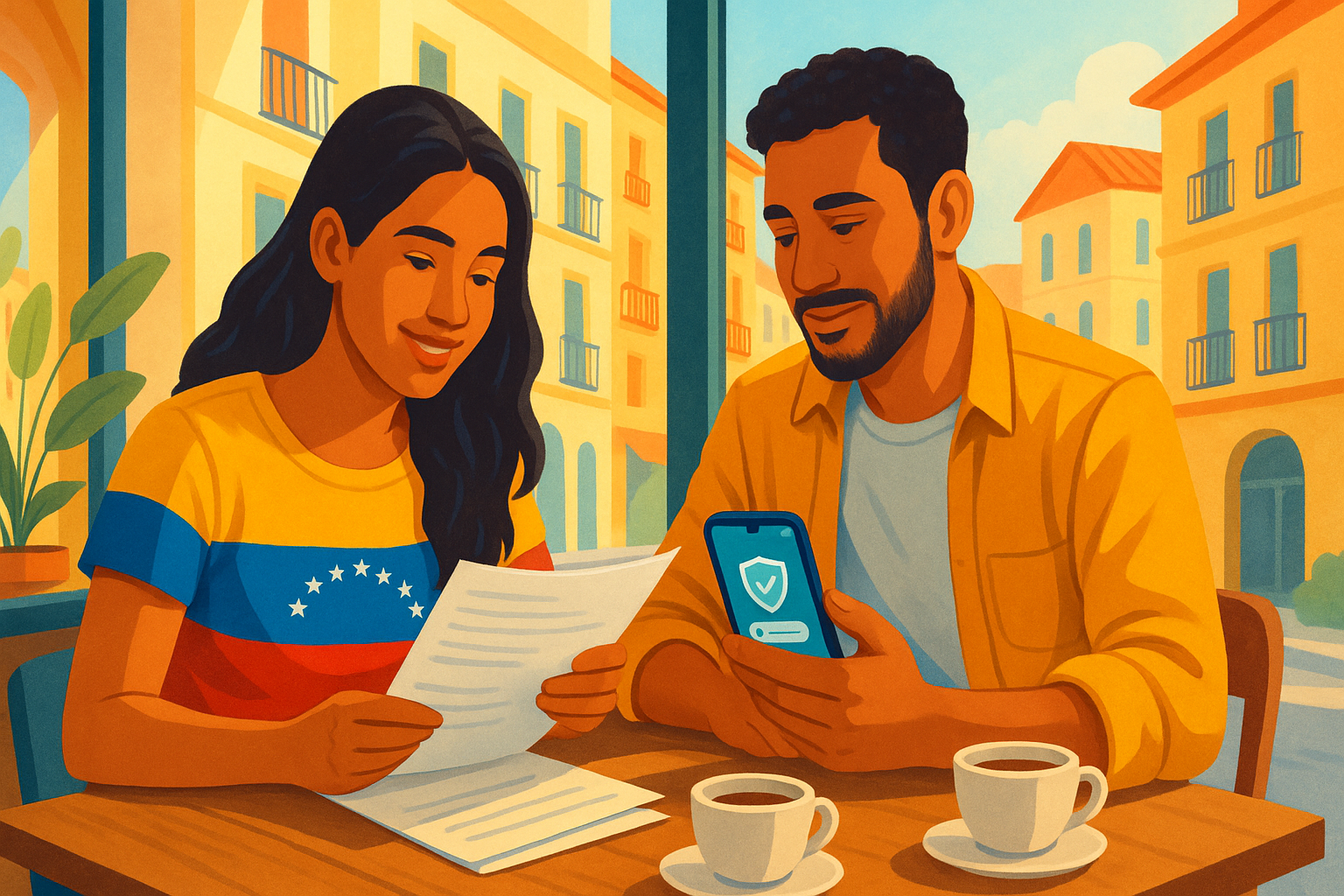 venezolanos en España comparando opciones de seguro de salud privado