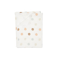 Children's plaid Twins muslin 110x75 double Polka dots