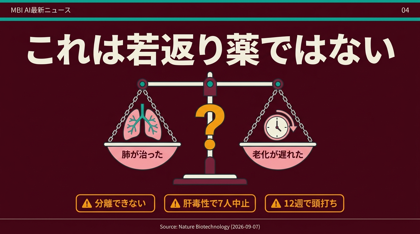これは若返り薬ではない