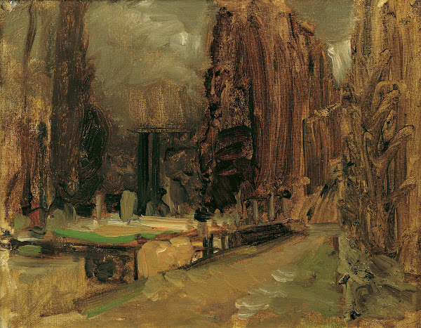 Der Friedhof bei Gravosa bei Ragusa Studie zu Pax 1887 1888