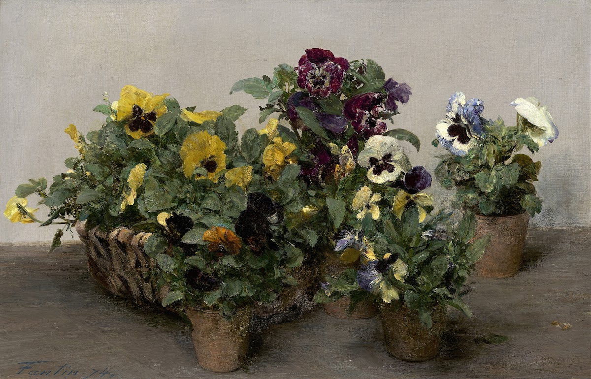 Pansies 1874