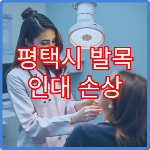 평택시 발목 인대 손상 진단과 재활 치료 체계적인 병원 정보