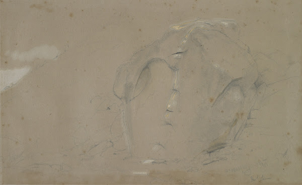On Mount Sinai circa 1843