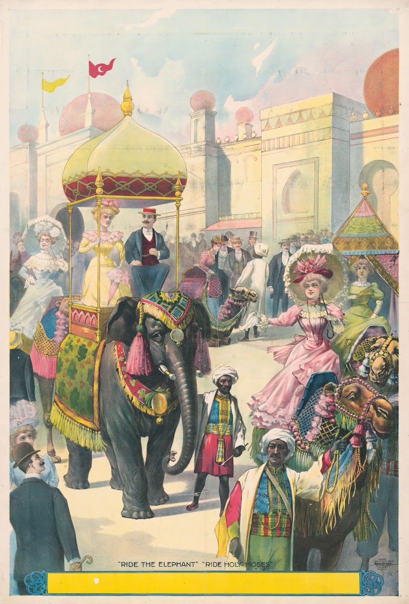 Ride the elephant Ride Holy Moses 1900