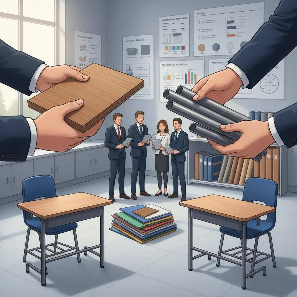 Cara memilih bahan meja kursi sekolah yang awet dan tahan lama