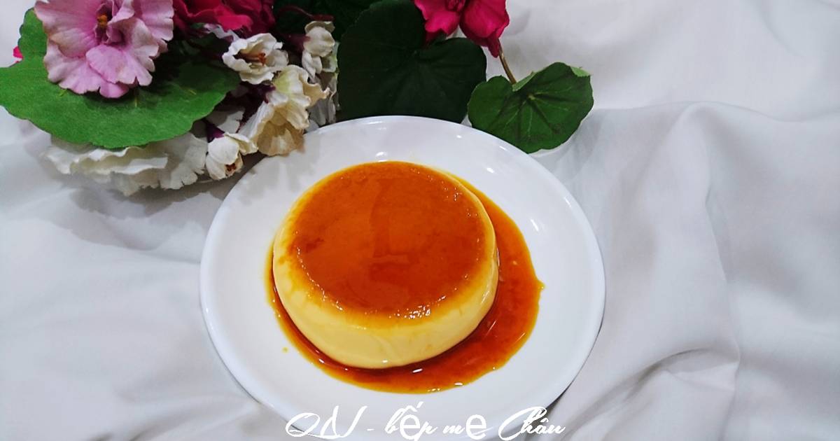 Bánh flan nướng