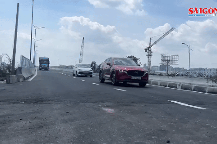 Thông xe nhánh cầu vượt N3 nút giao thông An Phú - Báo Sài Gòn Giải Phóng