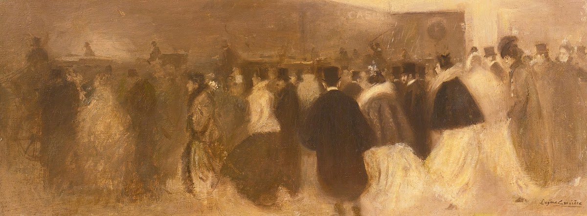La sortie du théâtre