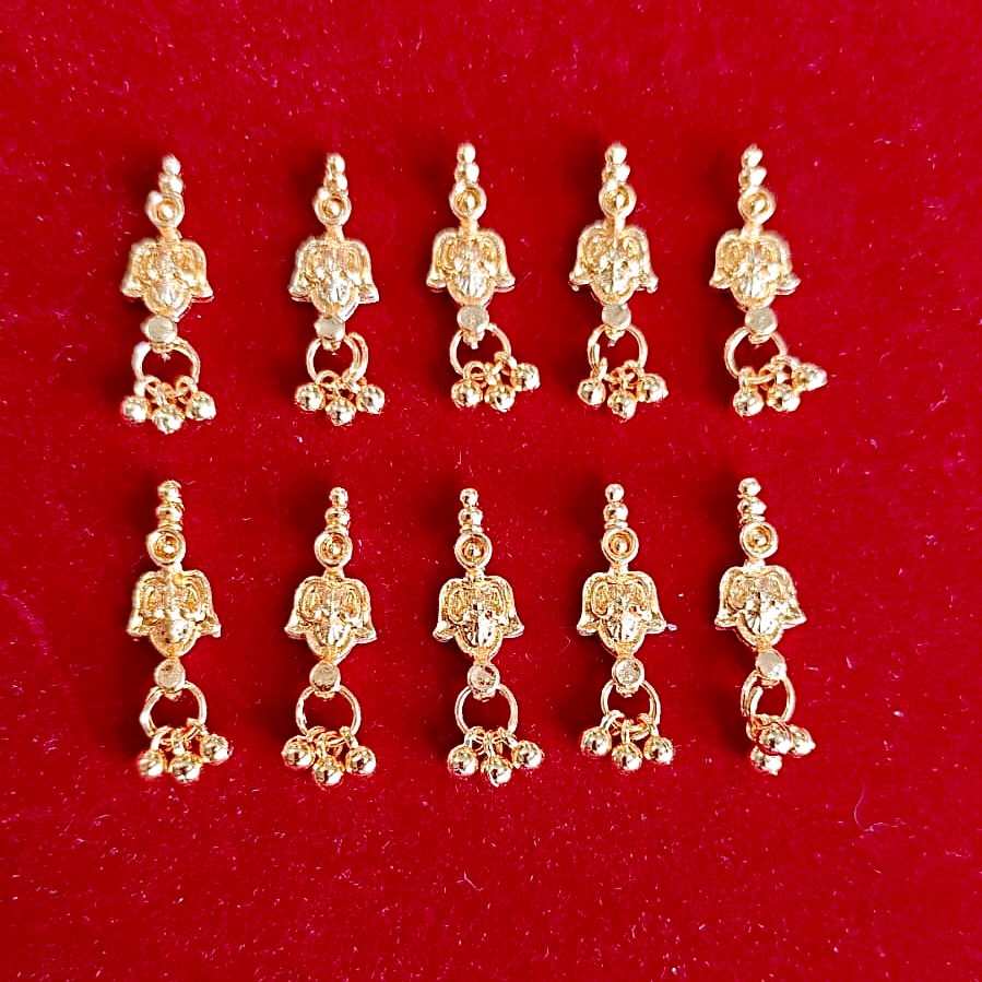 Kolhapuri Gold Pan New 7 -pack of 10